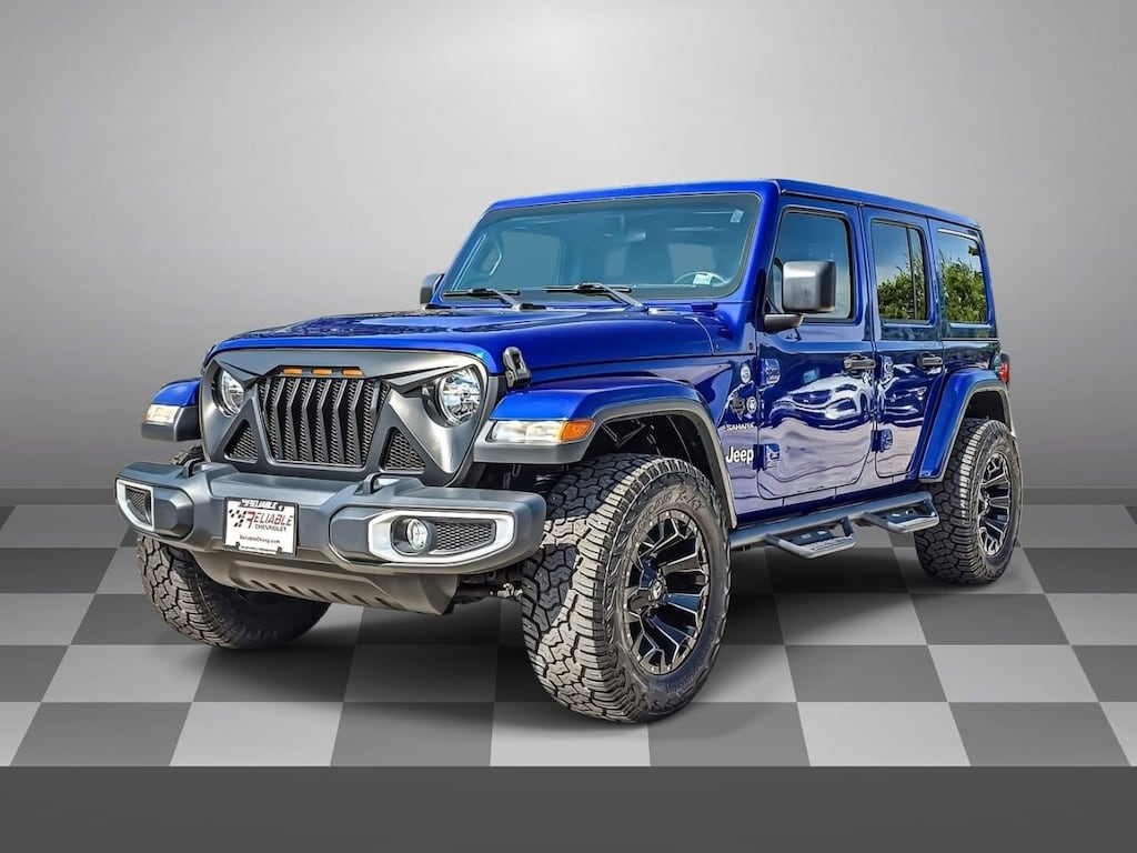Used 2020 Jeep Wrangler Unlimited Sahara 4x4 SUV