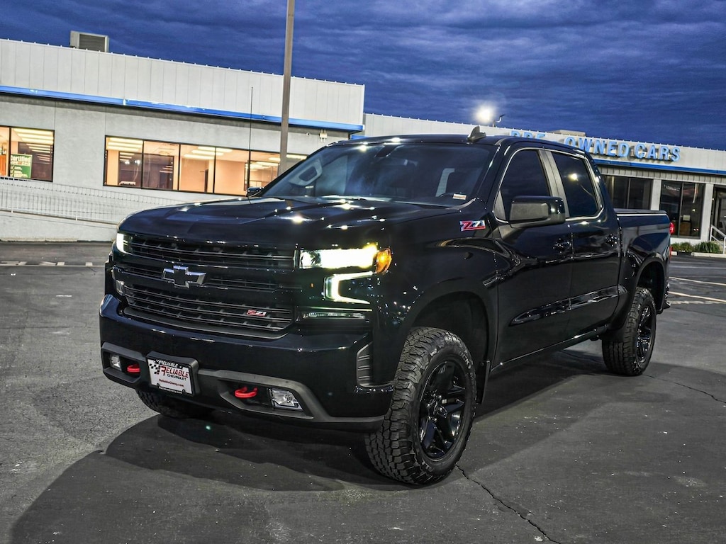 Used 2019 Chevrolet Silverado 1500 LT Trail Boss Truck Crew Cab