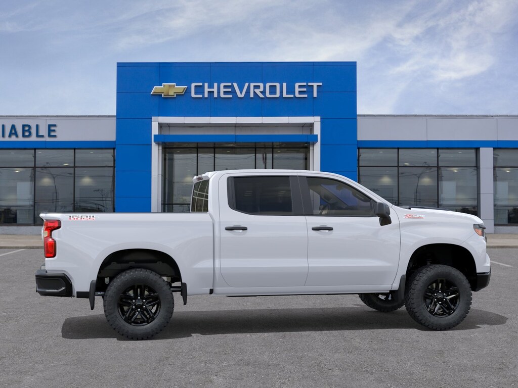 New 2026 Chevrolet Silverado 1500 Custom Trail Boss Truck Crew Cab