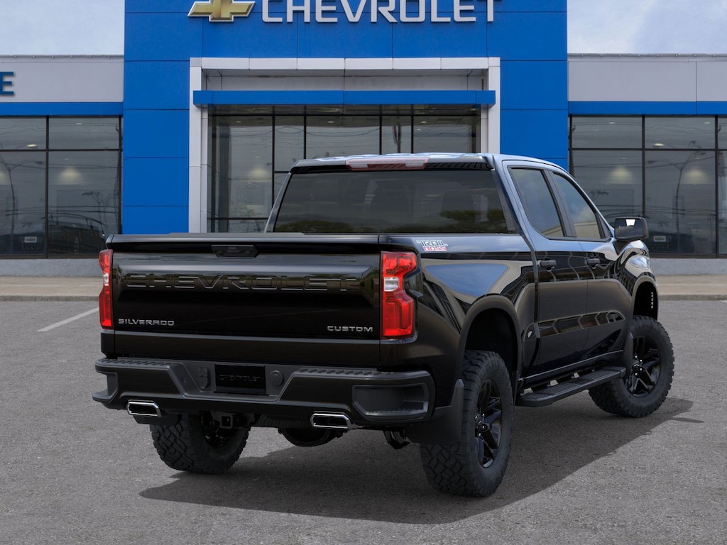 New 2026 Chevrolet Silverado 1500 Custom Trail Boss Truck Crew Cab