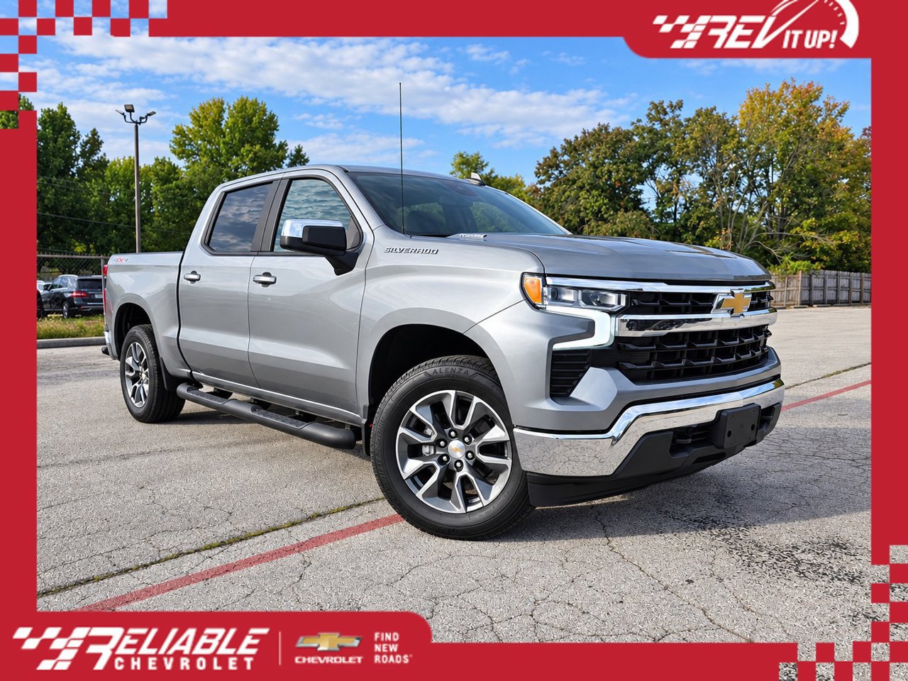 Sterling Gray Metallic 2026 Chevrolet Silverado 1500 Pickup Truck Four-Wheel Drive Automatic