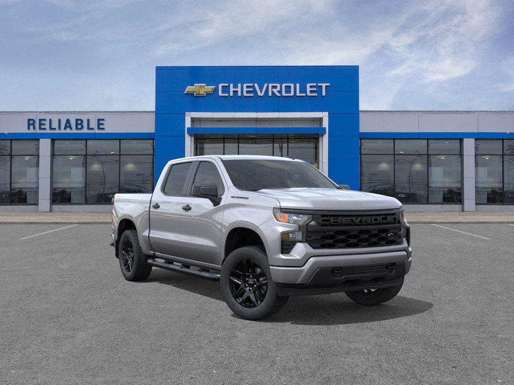 New 2026 Chevrolet Silverado 1500 Custom Truck Crew Cab