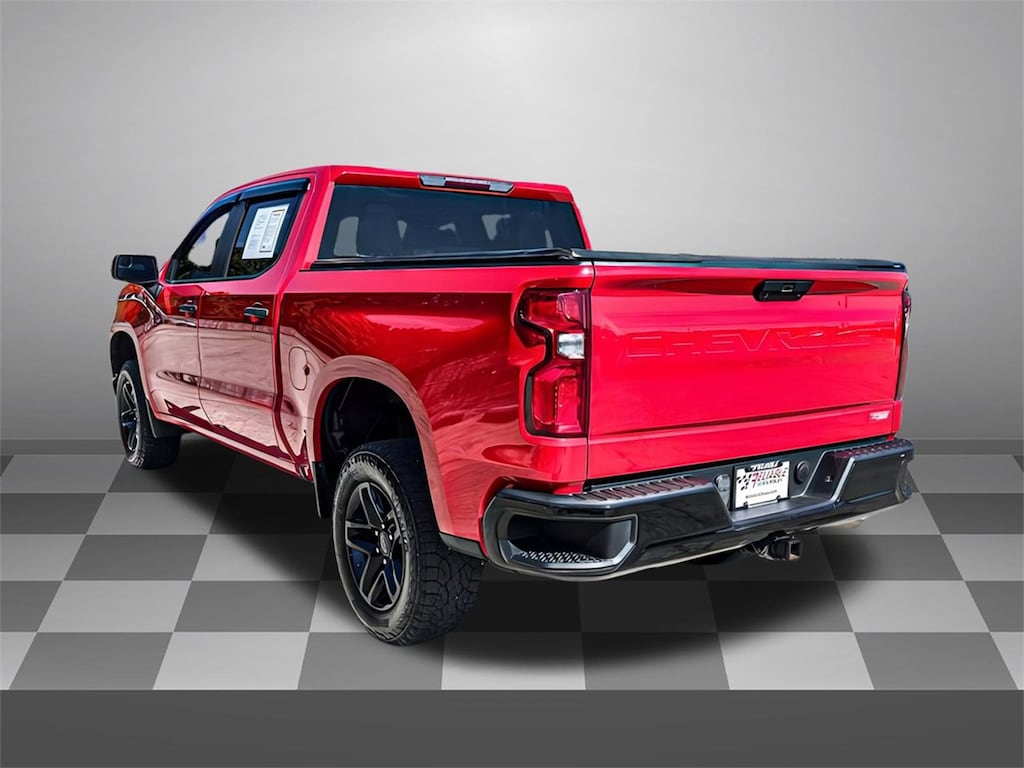 Used 2021 Chevrolet Silverado 1500 Custom Trail Boss Truck Crew Cab