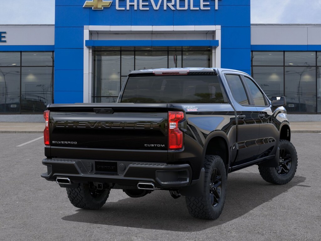 New 2026 Chevrolet Silverado 1500 Custom Trail Boss Truck Crew Cab