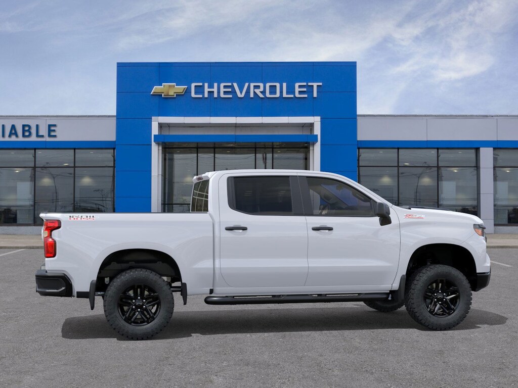 New 2026 Chevrolet Silverado 1500 Custom Trail Boss Truck Crew Cab