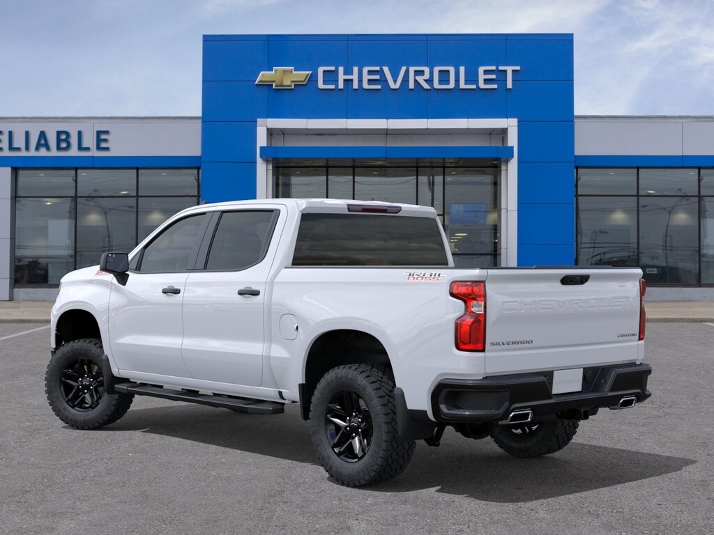 New 2026 Chevrolet Silverado 1500 Custom Trail Boss Truck Crew Cab