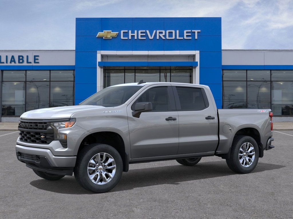 New 2026 Chevrolet Silverado 1500 Custom Truck Crew Cab