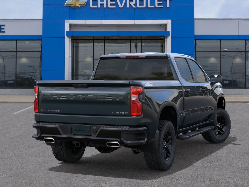 New 2026 Chevrolet Silverado 1500 Custom Trail Boss Truck Crew Cab