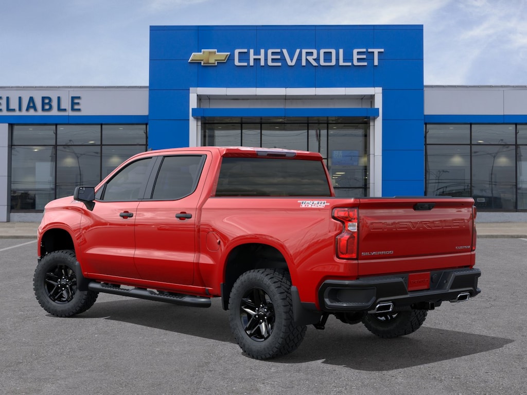 New 2026 Chevrolet Silverado 1500 Custom Trail Boss Truck Crew Cab