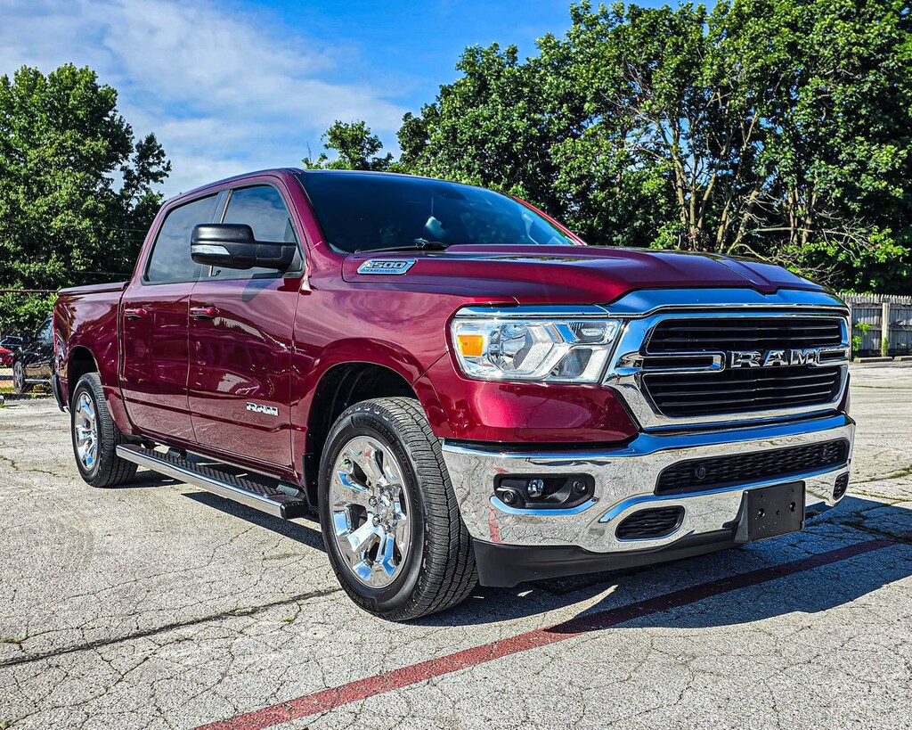 Used 2021 Ram 1500 Big Horn Crew Cab 4x4 57 Box Truck