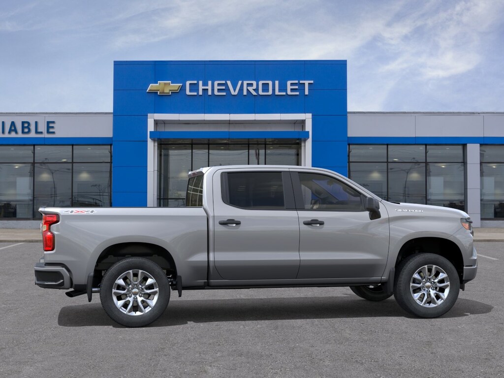 New 2026 Chevrolet Silverado 1500 Custom Truck Crew Cab