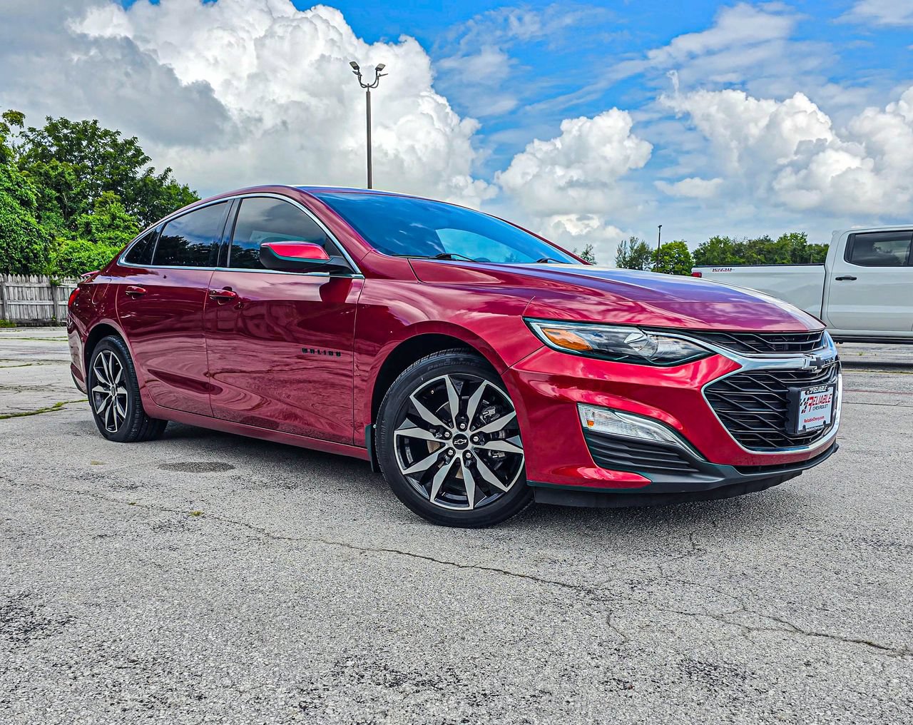 Cherry Red Tintcoat 2021 Chevrolet Malibu Sedan Front-Wheel Drive Automatic