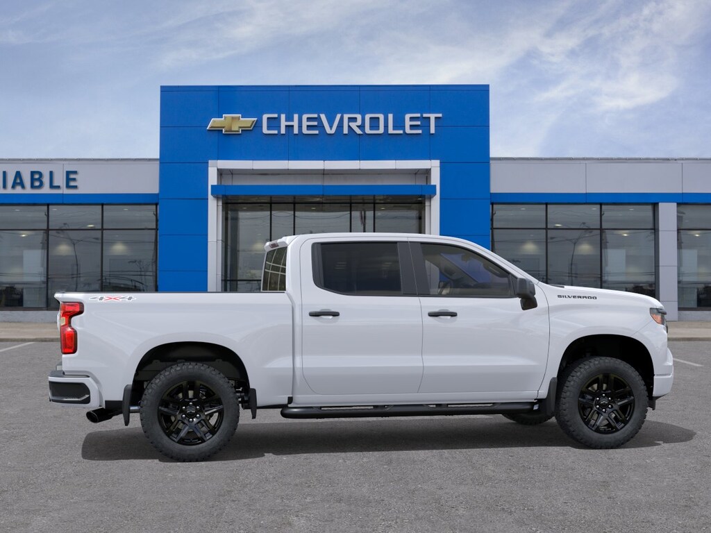 New 2026 Chevrolet Silverado 1500 Custom Truck Crew Cab