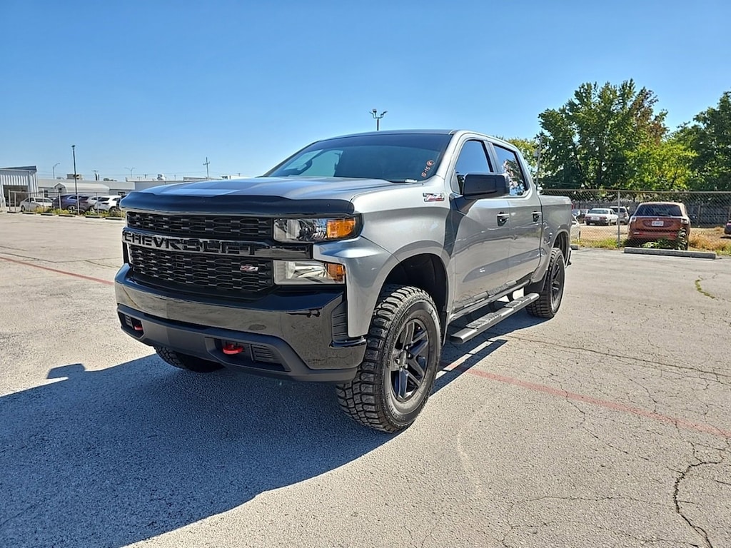 Used 2020 Chevrolet Silverado 1500 Custom Trail Boss Truck Crew Cab