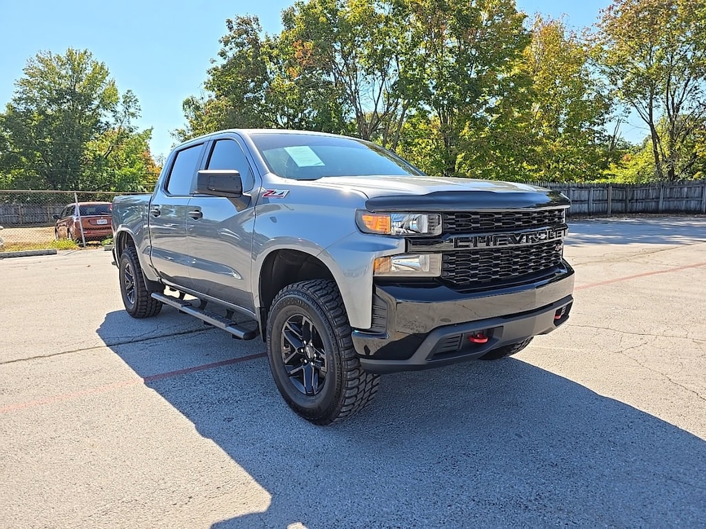 Used 2020 Chevrolet Silverado 1500 Custom Trail Boss Truck Crew Cab