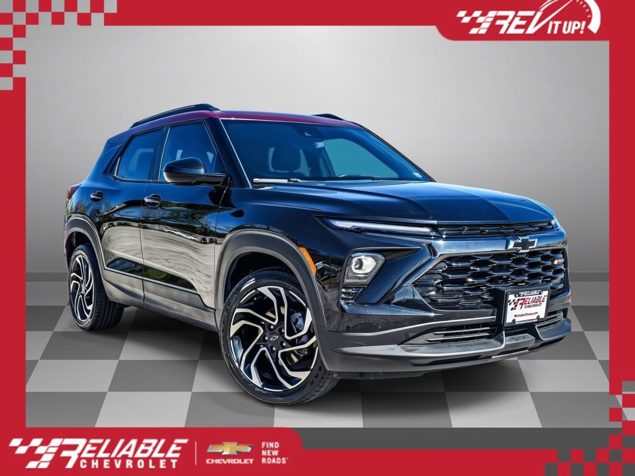 Mosaic Black Metallic 2025 Chevrolet Trailblazer RS AWD SUV / Crossover Four-Wheel Drive Automatic