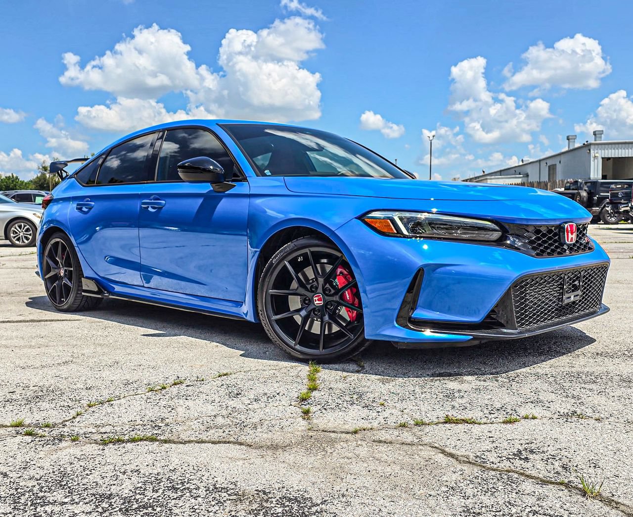 Blue 2025 Honda Civic Type R Hatchback Front-Wheel Drive Automatic