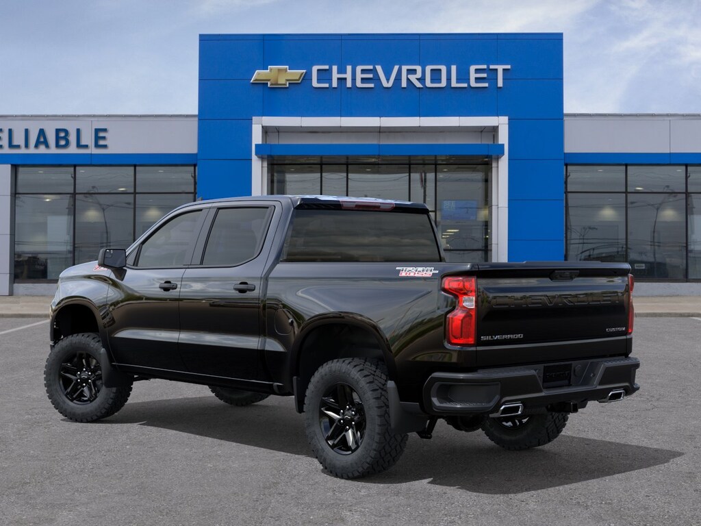 New 2026 Chevrolet Silverado 1500 Custom Trail Boss Truck Crew Cab