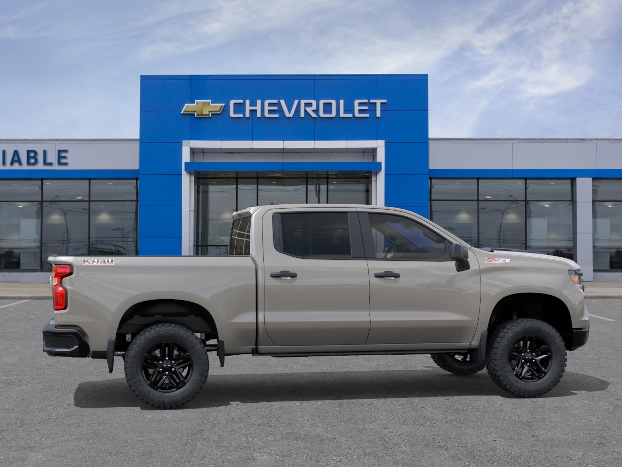New 2026 Chevrolet Silverado 1500 Custom Trail Boss Truck Crew Cab