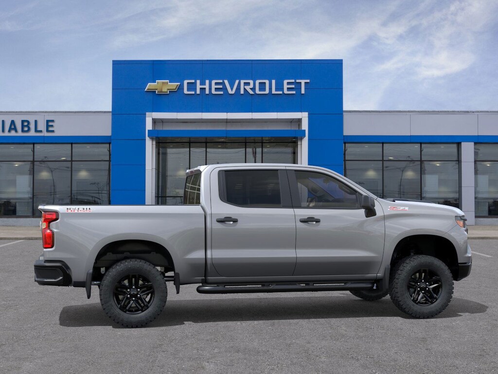 New 2026 Chevrolet Silverado 1500 Custom Trail Boss Truck Crew Cab