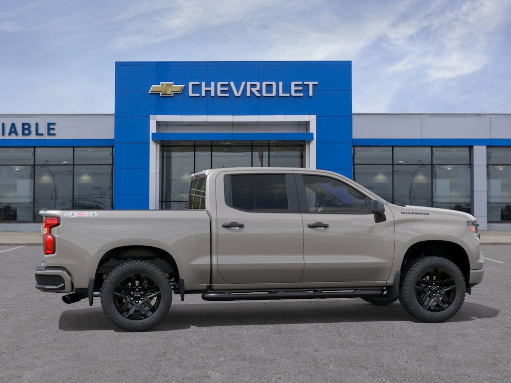 New 2026 Chevrolet Silverado 1500 Custom Truck Crew Cab
