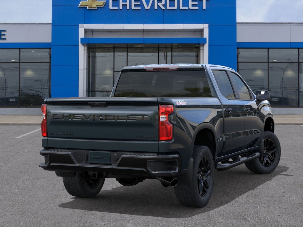 New 2026 Chevrolet Silverado 1500 Custom Trail Boss Truck Crew Cab