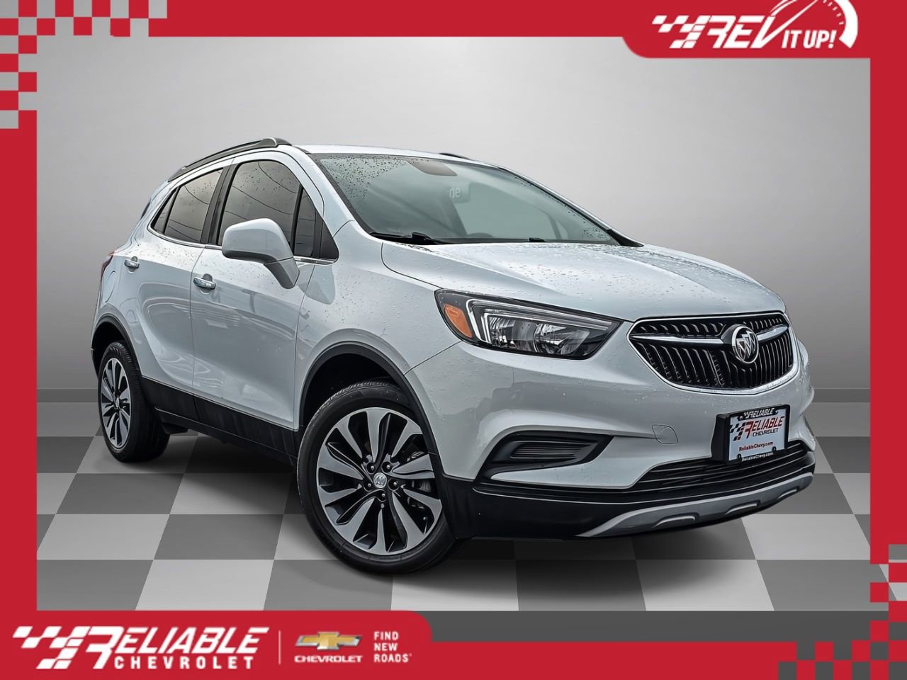 Summit White 2021 Buick Encore Preferred AWD SUV / Crossover All-Wheel Drive Automatic