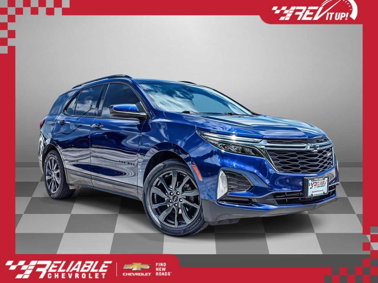 Blue Glow Metallic 2022 Chevrolet Equinox SUV / Crossover Front-Wheel Drive Automatic