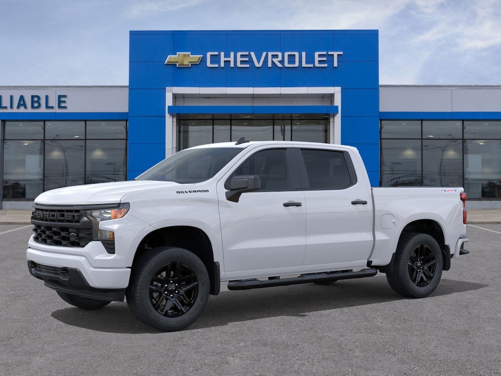 New 2026 Chevrolet Silverado 1500 Custom Truck Crew Cab