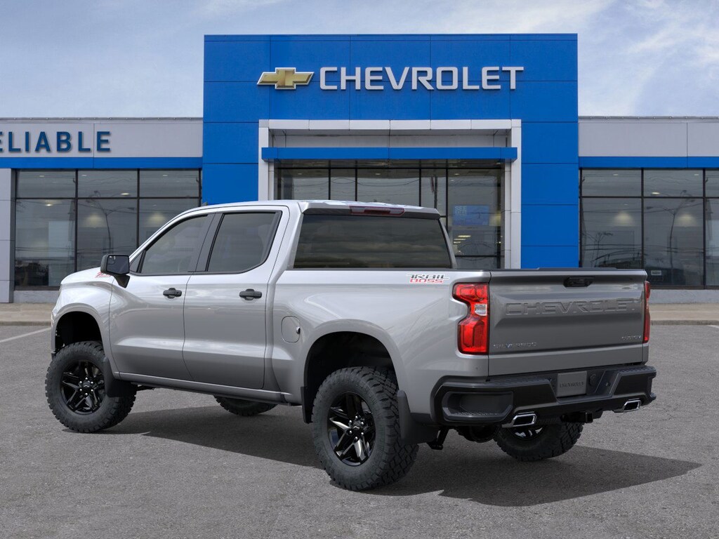 New 2026 Chevrolet Silverado 1500 Custom Trail Boss Truck Crew Cab
