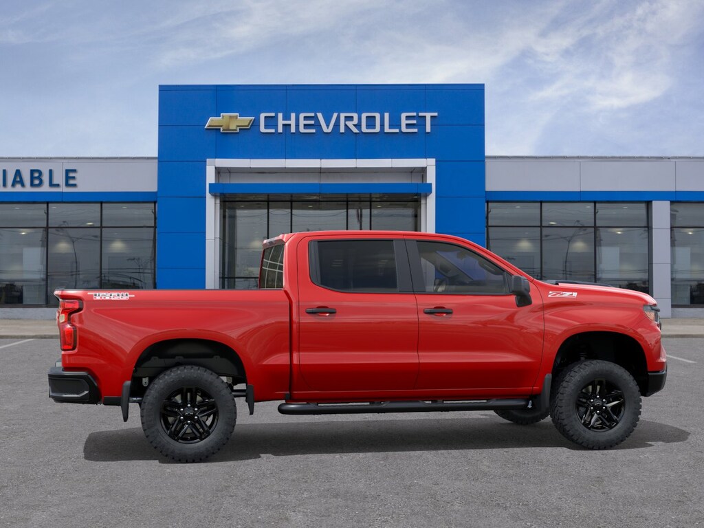 New 2026 Chevrolet Silverado 1500 Custom Trail Boss Truck Crew Cab