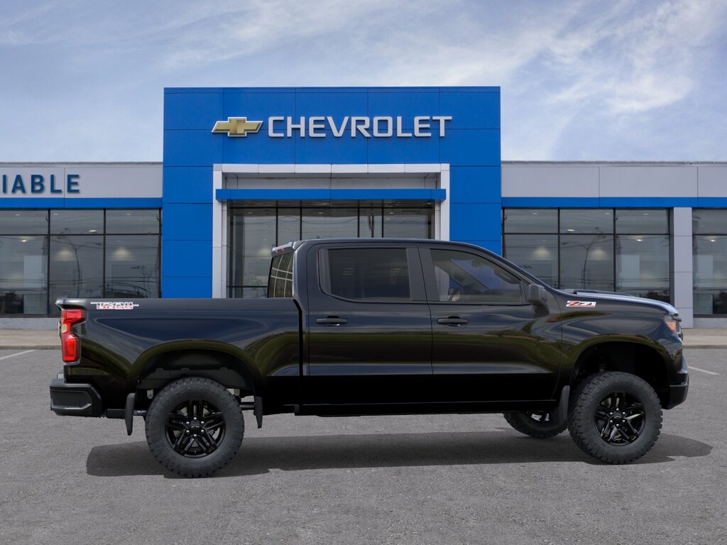 New 2026 Chevrolet Silverado 1500 Custom Trail Boss Truck Crew Cab