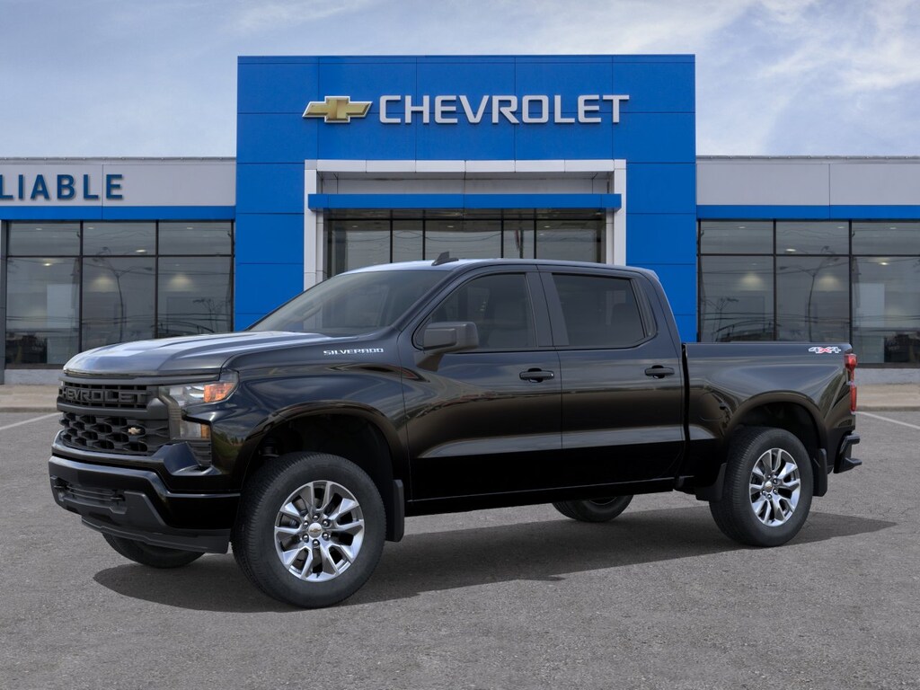New 2026 Chevrolet Silverado 1500 Custom Truck Crew Cab