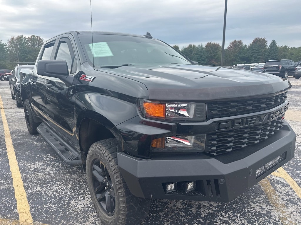 Used 2020 Chevrolet Silverado 1500 Custom Trail Boss Truck Crew Cab
