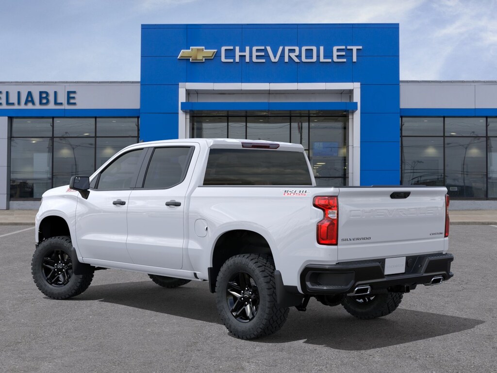 New 2026 Chevrolet Silverado 1500 Custom Trail Boss Truck Crew Cab