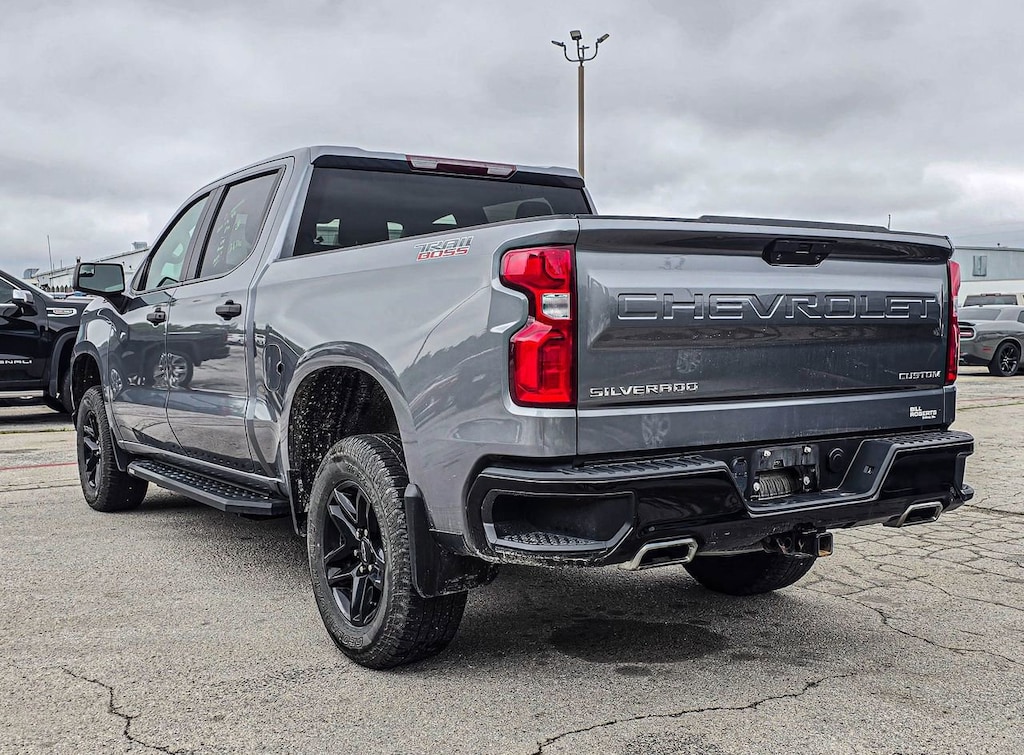 Used 2021 Chevrolet Silverado 1500 Custom Trail Boss Truck Crew Cab