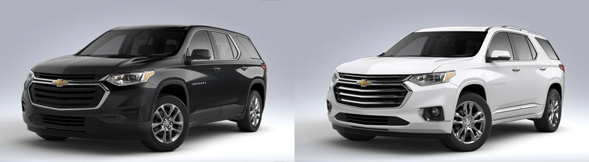 2020 Chevrolet Traverse L vs 2020 Chevrolet Traverse High Country
