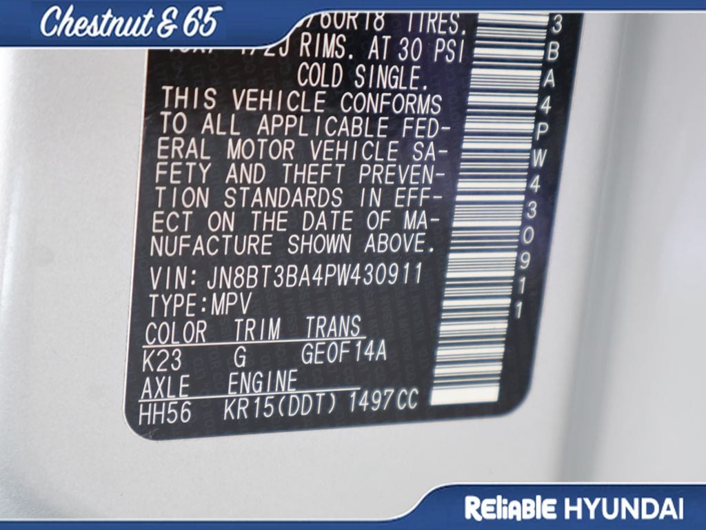 Used 2023 Brilliant Silver Nissan SV image 39