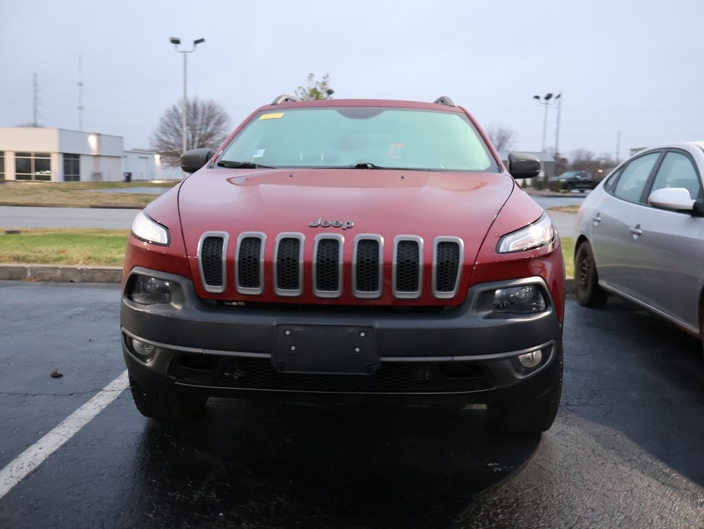 Used 2015 Jeep Cherokee Trailhawk with VIN 1C4PJMBS6FW523045 for sale in Springfield, MO