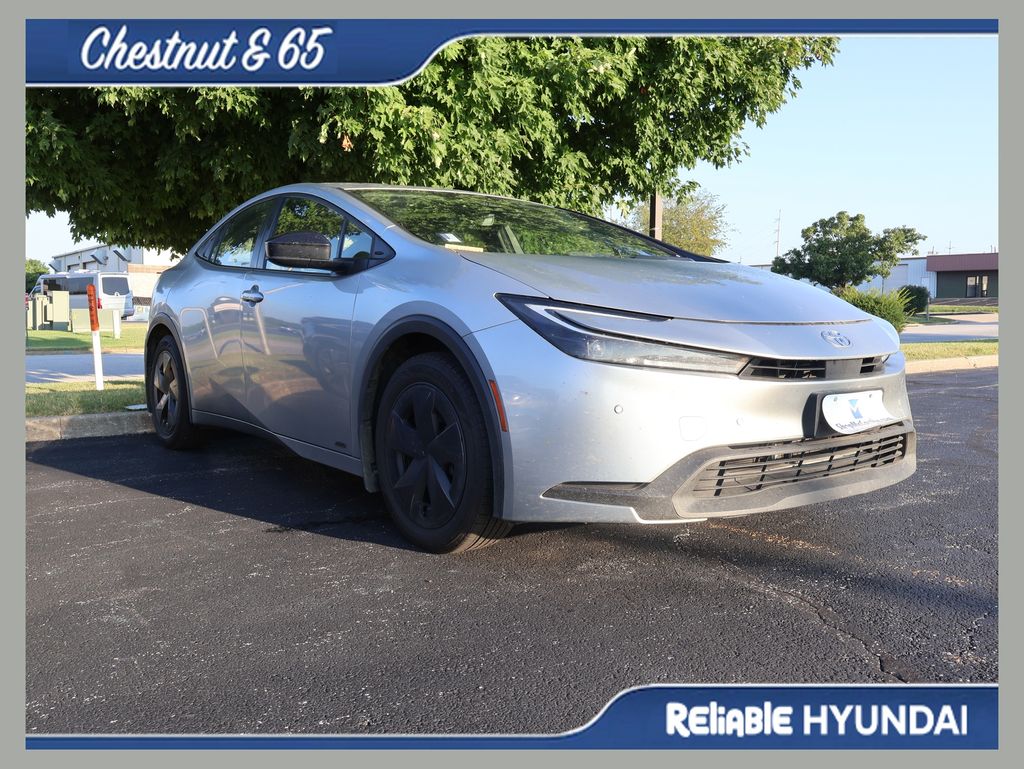 Cutting Edge 2024 Toyota Prius Hatchback All-Wheel Drive Continuously Variable Transmission