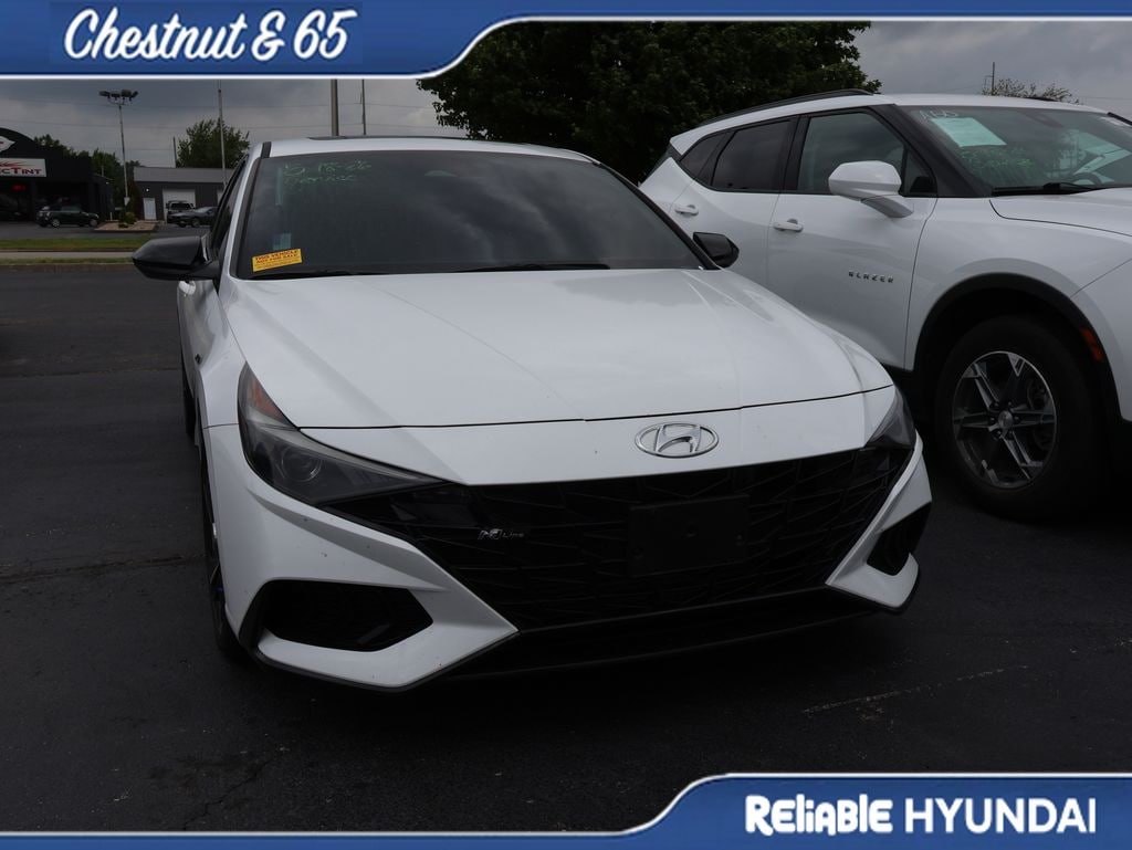 Used 2021 Hyundai Elantra N-Line Sedan