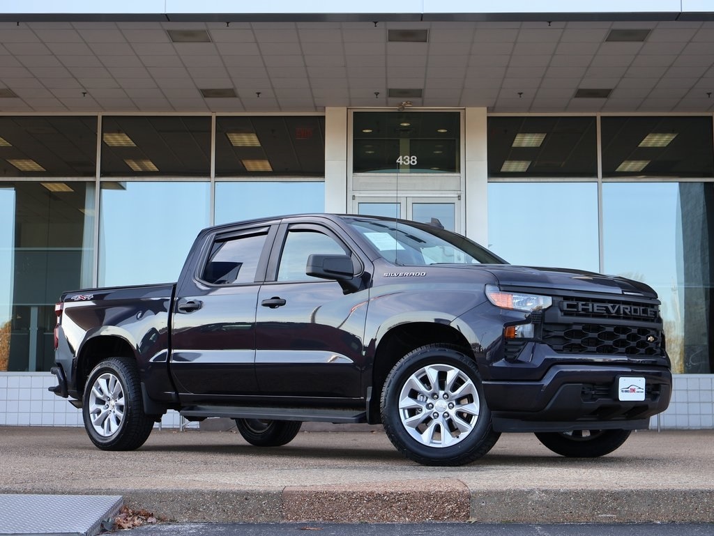 Used 2022 Chevrolet Silverado 1500 Custom Truck Crew Cab