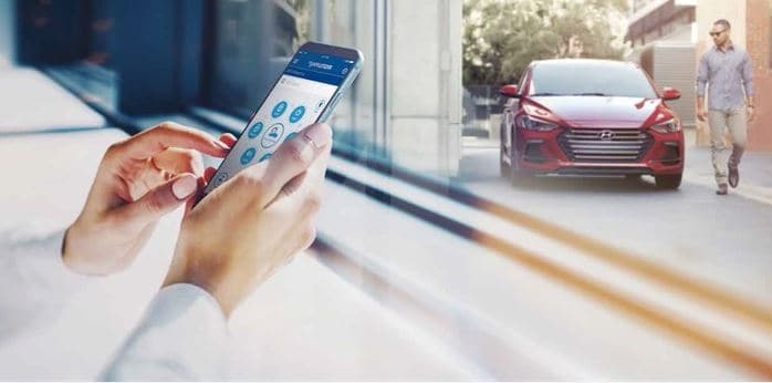 hyundai features hyundai blue link services complimentary remote services