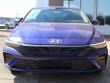 2026 Hyundai Elantra Hybrid Blue Sedan