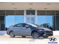 2026 Hyundai Elantra Hybrid Blue Sedan