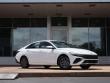 2026 Hyundai Elantra Hybrid Blue Sedan