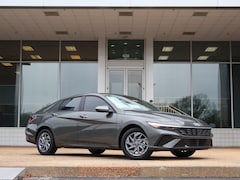 2025 Hyundai Elantra Hybrid Blue Sedan