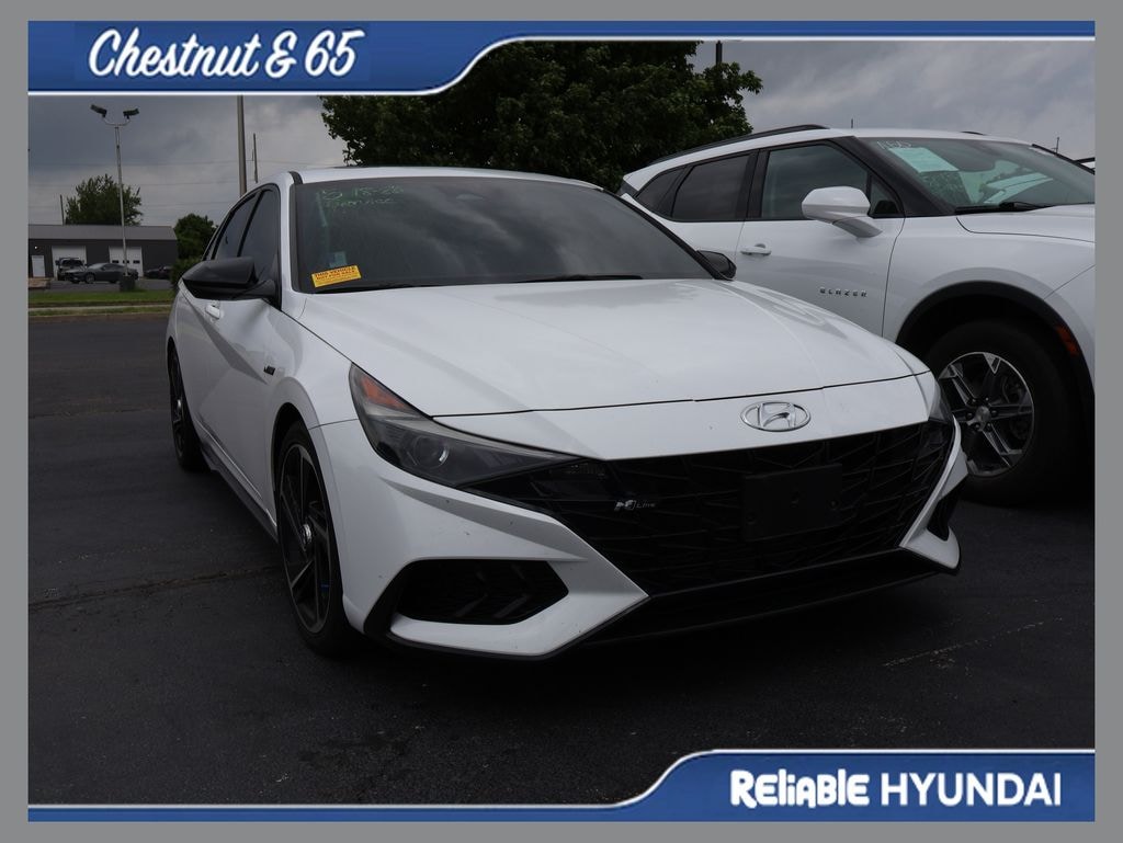 Used 2021 Hyundai Elantra N-Line Sedan