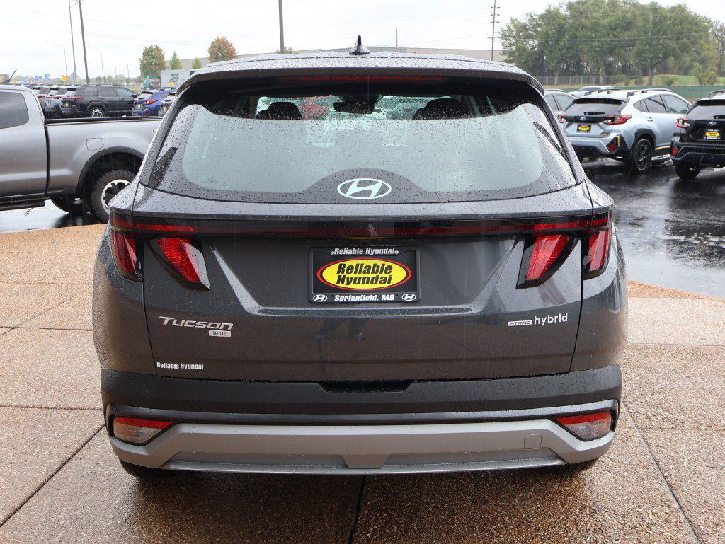 New 2026 Hyundai Tucson Hybrid Blue SUV