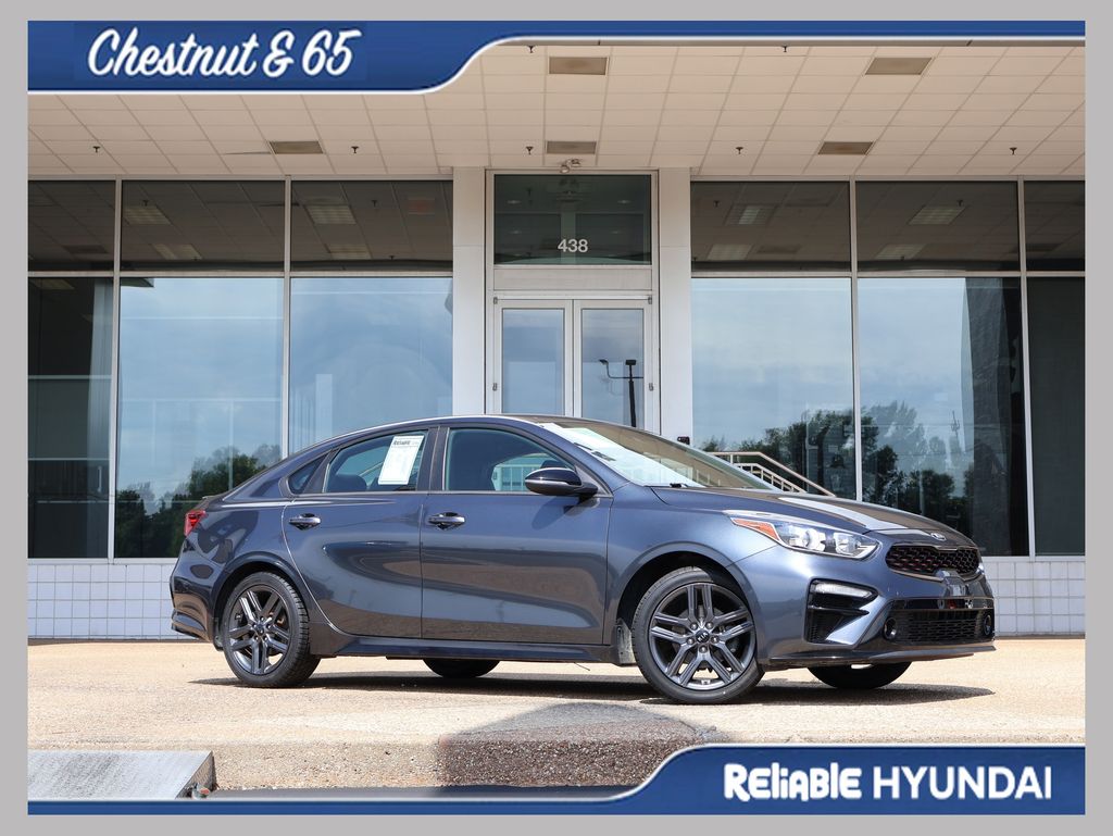 Gravity Gray 2020 Kia Forte Sedan Front-Wheel Drive Continuously Variable Transmission